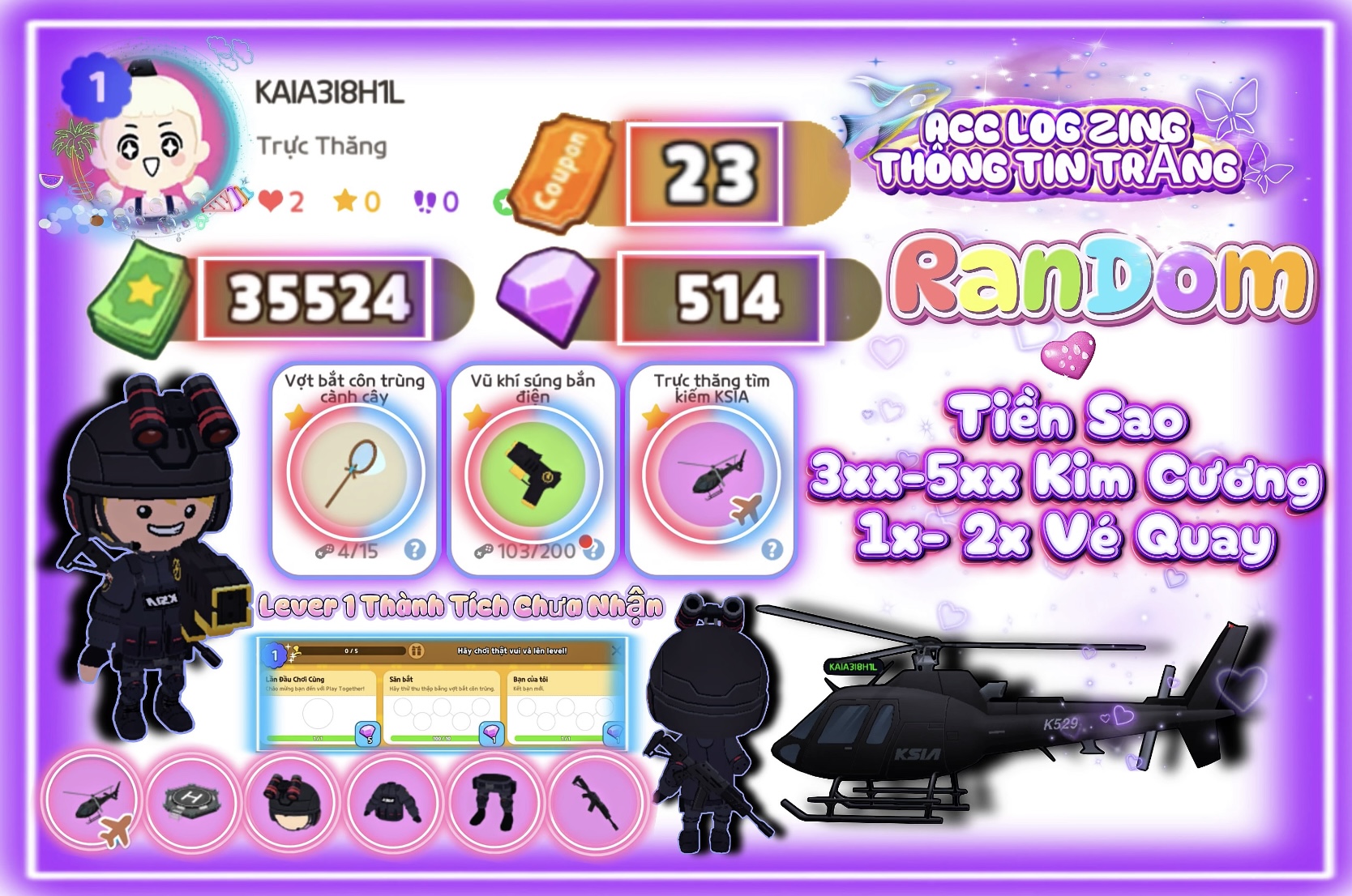 TRỰC THĂNG LV1